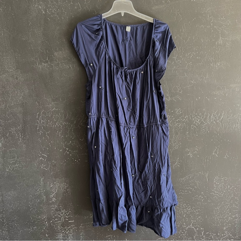 Elegant Navy Dress